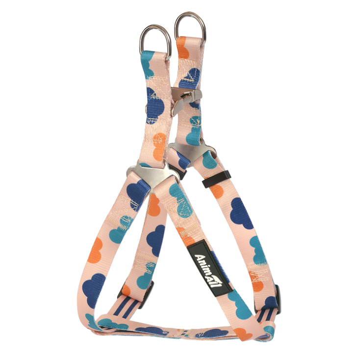 Шлея для собак AnimAll нейлонова L (50-78 см) дизайн 6 - zooopt.net