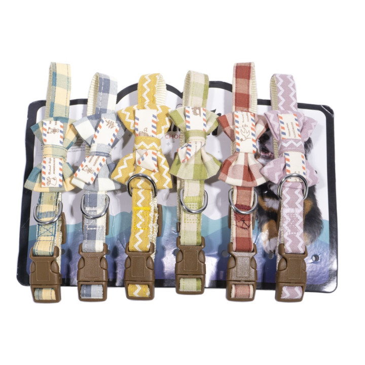 Набір нашийників AnimAll з бантиком 6 шт | Купити для котів та собак