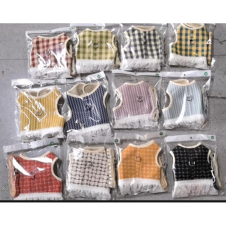 Набір Animall шлея-сукня та повідець для собак купити | zooopt.net