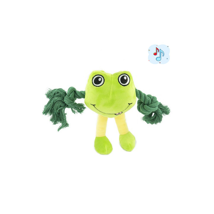 Іграшка-жабеня AnimAll GrizZzly з канатами для собак | Купити