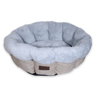 Лежак AnimAll Mary M бежевий (60х60 см) | Купити для собак і котів