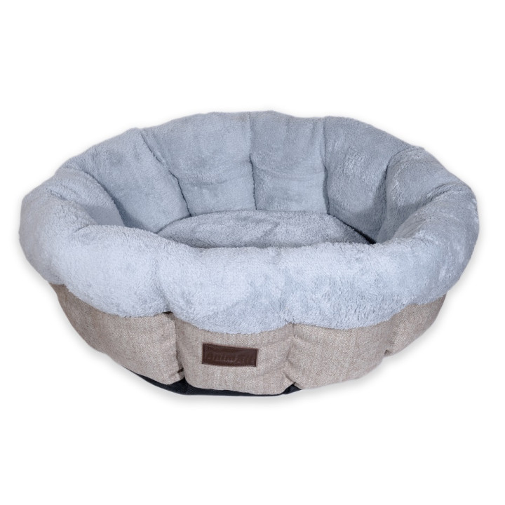 Лежак AnimAll Mary M бежевий (60х60 см) | Купити для собак і котів