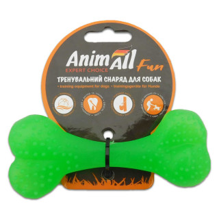 Іграшка для собак AnimAll Fun кістка 12 см зелена купити
