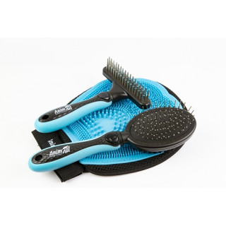 Набір для грумінгу AnimAll 3 в 1 (блакитний) - Купити | ZooOpt