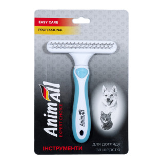 Гребінець-граблі AnimAll Groom для собак та котів | Купити ZooOpt