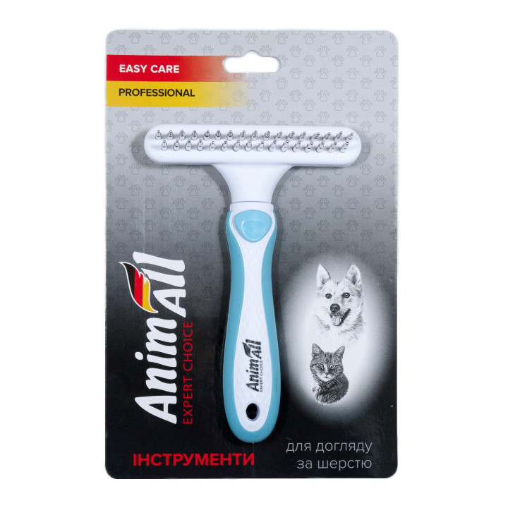 Гребінець-граблі AnimAll Groom для собак та котів | Купити ZooOpt