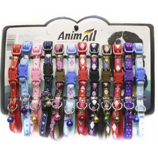 Набір нашийників AnimAll з дзвіночком 12 шт | Купити оптом ZooOpt