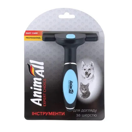 AnimAll Groom дешеддер L Блакитний, MG9720 – інструмент для догляду за шерстю