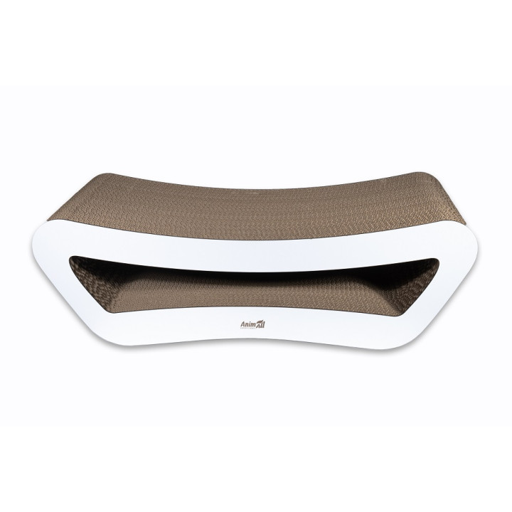 Картонна дряпка-будинок AnimAll Тріо_2 (68х22х25 см) | Купити