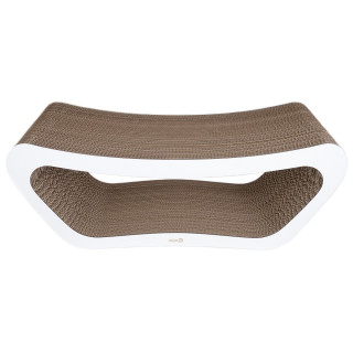 Дряпка-будиночок AnimAll Тріо-3 картонна (77х32х25 см) для котів