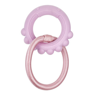 Іграшка для цуценят AnimAll GrizZzly Восьминіг з канатом рожева