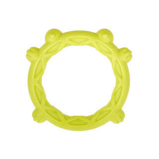 Іграшка для собак AnimAll GrizZzly Кільце-Жабка М зелена | ZooOpt
