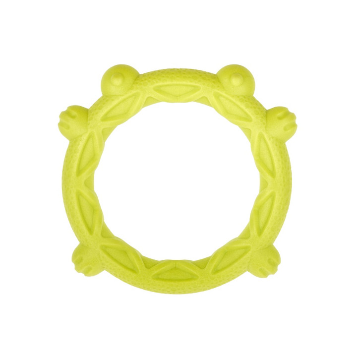 Іграшка для собак AnimAll GrizZzly Кільце-Жабка М зелена | ZooOpt