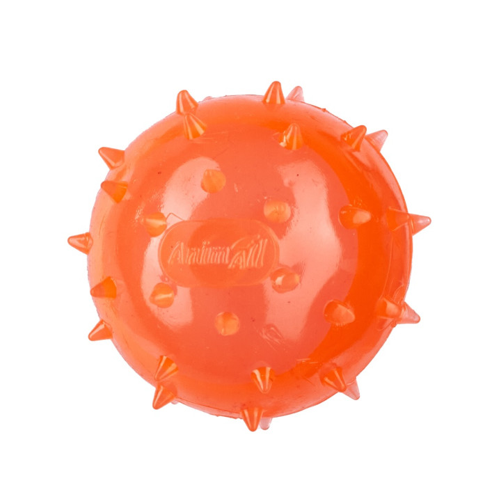 АnimАll Fun м'яч шипований з пищалкою 65 мм помаранчевий купити