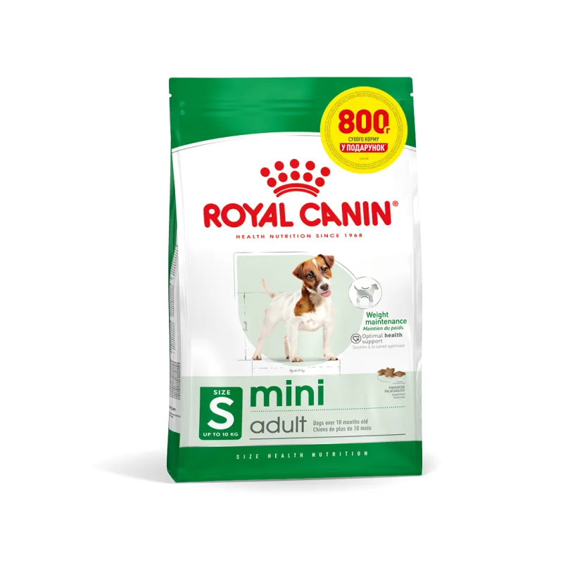 Замовити Mini Adult 4 кг Royal Canin | Знижка до 23% | Відправка з Києва по Україні